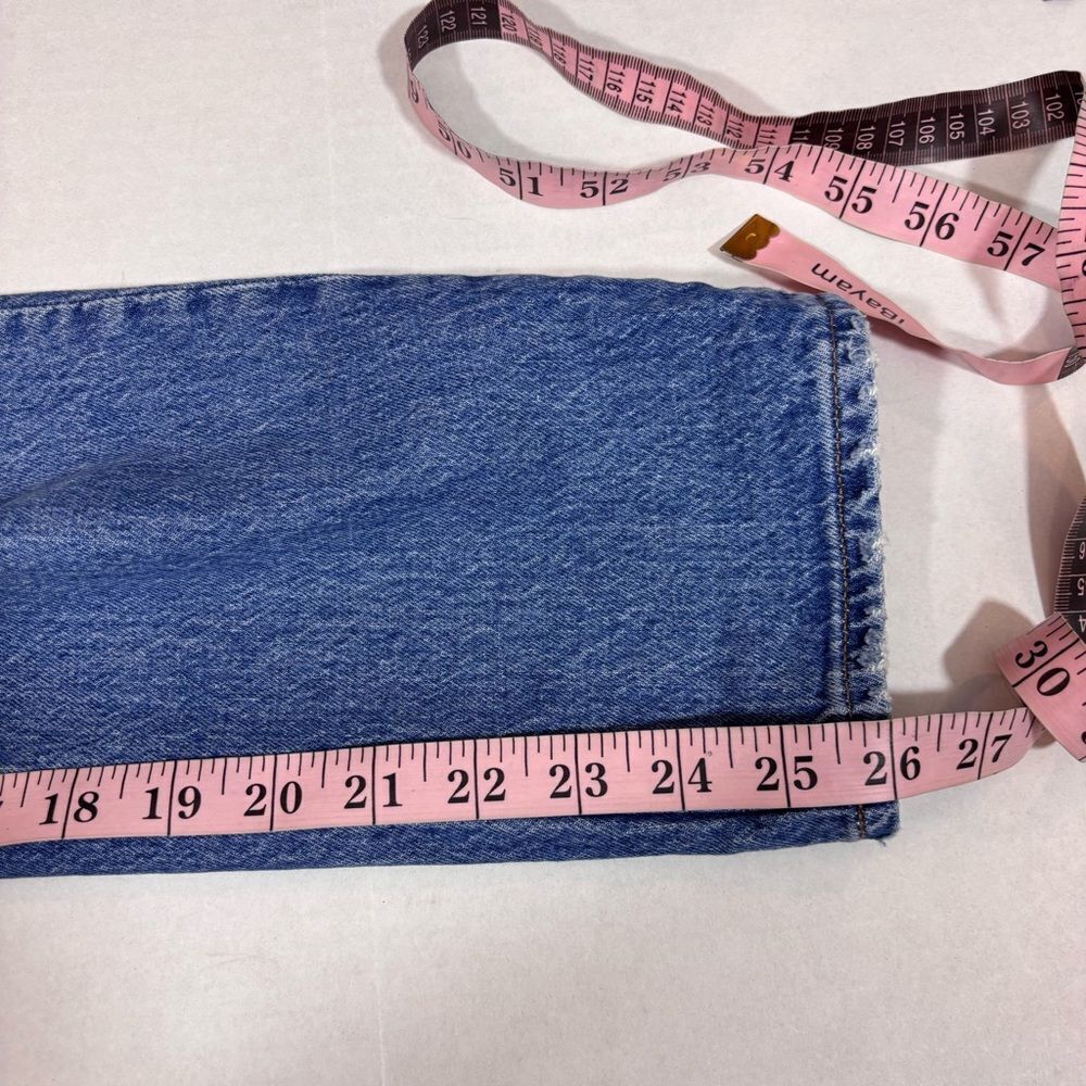 Madewell Classic Straight Jeans in Nearwood Wash Size 24 M3520 - Picture 16 of 16
